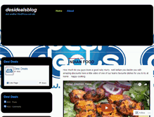 Tablet Screenshot of desidealsblog.wordpress.com