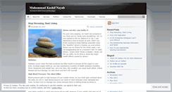 Desktop Screenshot of mknayab.wordpress.com