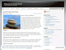 Tablet Screenshot of mknayab.wordpress.com