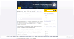 Desktop Screenshot of escribiendoelfin.wordpress.com