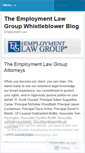 Mobile Screenshot of employmentlawgroup.wordpress.com