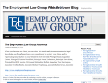 Tablet Screenshot of employmentlawgroup.wordpress.com