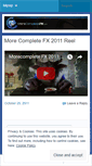 Mobile Screenshot of morecompletefx.wordpress.com