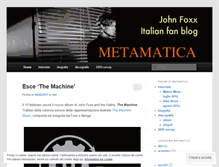 Tablet Screenshot of metamatica.wordpress.com