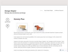 Tablet Screenshot of designsstapler.wordpress.com