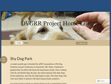 Tablet Screenshot of dvgrr.wordpress.com