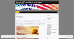 Desktop Screenshot of genericvstradenamedrugs.wordpress.com