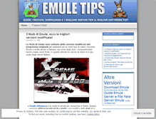 Tablet Screenshot of emuletips.wordpress.com