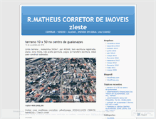 Tablet Screenshot of matheuscorretordeimoveis.wordpress.com