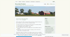 Desktop Screenshot of klafehn.wordpress.com