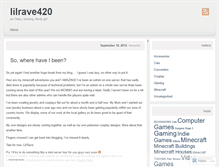 Tablet Screenshot of lilrave420.wordpress.com