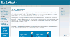 Desktop Screenshot of bvitamins.wordpress.com