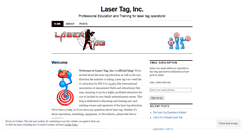 Desktop Screenshot of lasertaginc.wordpress.com