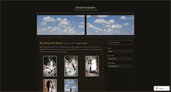 Desktop Screenshot of alaraphoto.wordpress.com