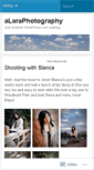 Mobile Screenshot of alaraphoto.wordpress.com