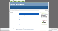 Desktop Screenshot of nachoscentral.wordpress.com