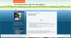 Desktop Screenshot of lisathewordnerd.wordpress.com