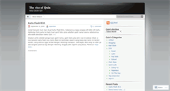 Desktop Screenshot of dequin.wordpress.com