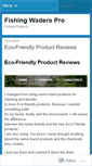Mobile Screenshot of fishingwaderspro.wordpress.com