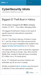 Mobile Screenshot of cybersecurityidiots.wordpress.com