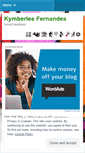 Mobile Screenshot of kymberleefernandes.wordpress.com