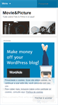 Mobile Screenshot of movieandpicture.wordpress.com