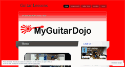 Desktop Screenshot of myguitardojo.wordpress.com