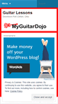 Mobile Screenshot of myguitardojo.wordpress.com