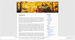 Desktop Screenshot of froschperspektive.wordpress.com