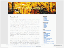 Tablet Screenshot of froschperspektive.wordpress.com