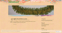 Desktop Screenshot of nativetouch.wordpress.com