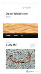 Mobile Screenshot of deanwhitehorn.wordpress.com