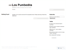 Tablet Screenshot of lospumbedita.wordpress.com