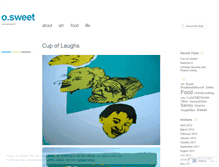 Tablet Screenshot of oceansweet.wordpress.com