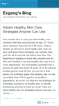 Mobile Screenshot of exgang.wordpress.com