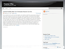Tablet Screenshot of exgang.wordpress.com