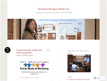 Tablet Screenshot of communitymedialab.wordpress.com