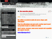 Tablet Screenshot of bijouxparlot.wordpress.com