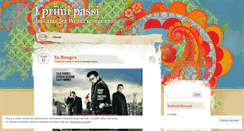 Desktop Screenshot of iprimipassi.wordpress.com