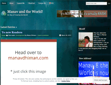 Tablet Screenshot of manavdhiman.wordpress.com