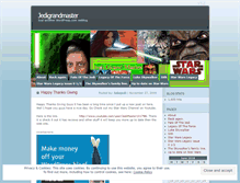 Tablet Screenshot of jedigrandmaster.wordpress.com