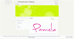 Desktop Screenshot of pamelaovejas.wordpress.com
