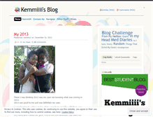 Tablet Screenshot of kemmiiii.wordpress.com