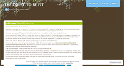 Desktop Screenshot of fitbird.wordpress.com