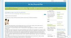 Desktop Screenshot of bestfinplan.wordpress.com