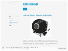 Tablet Screenshot of hoyet.wordpress.com