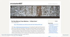 Desktop Screenshot of ericslusher4527.wordpress.com