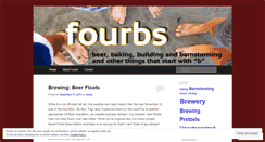 Desktop Screenshot of fourbs.wordpress.com