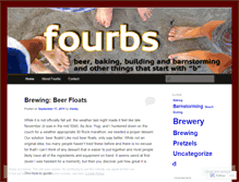 Tablet Screenshot of fourbs.wordpress.com