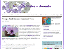 Tablet Screenshot of nancy13joomla.wordpress.com
